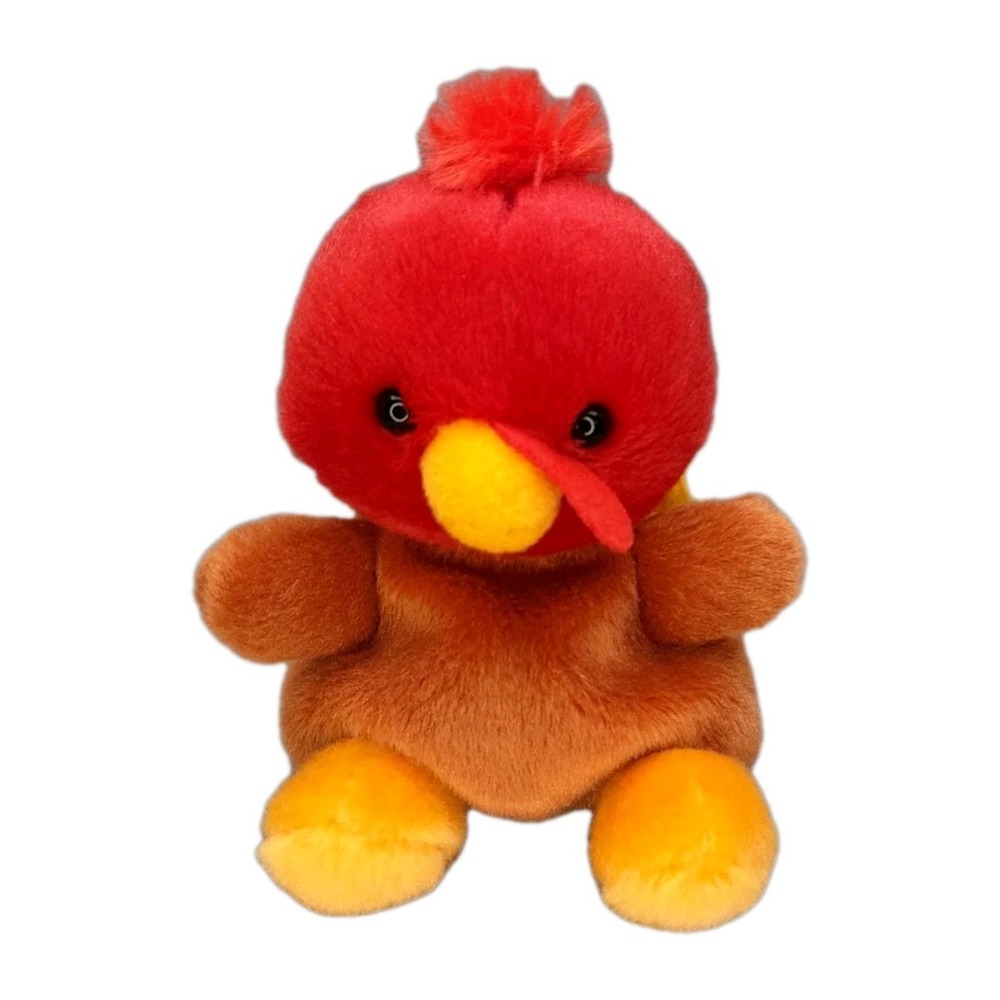Aurora Palm Pals Aspen Turkey Plush 5" Stuffed Animal Toy Cute
